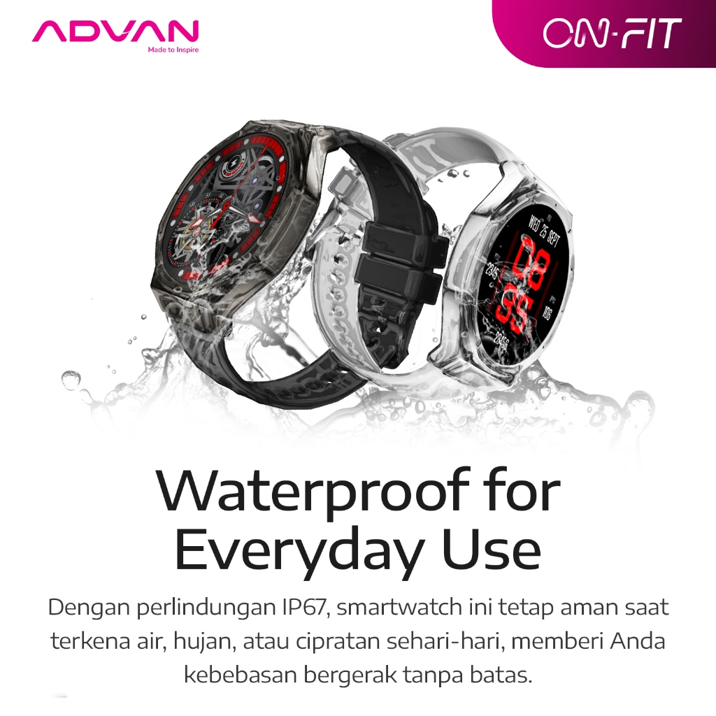 Advan ONFIT P4 Smartwatch Bluetooth Calling Foto 5