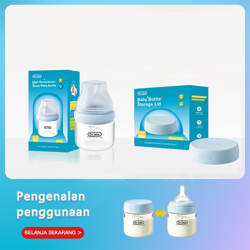 Botol ASI Kaca Dr.isla BPA Free Foto 6