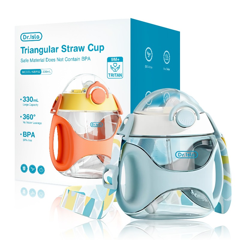 Dr.isla Botol Minum Anak Sippy Cup Flip-It 500ml Bahan PPSU BPA Free Anti Kolik Foto 8