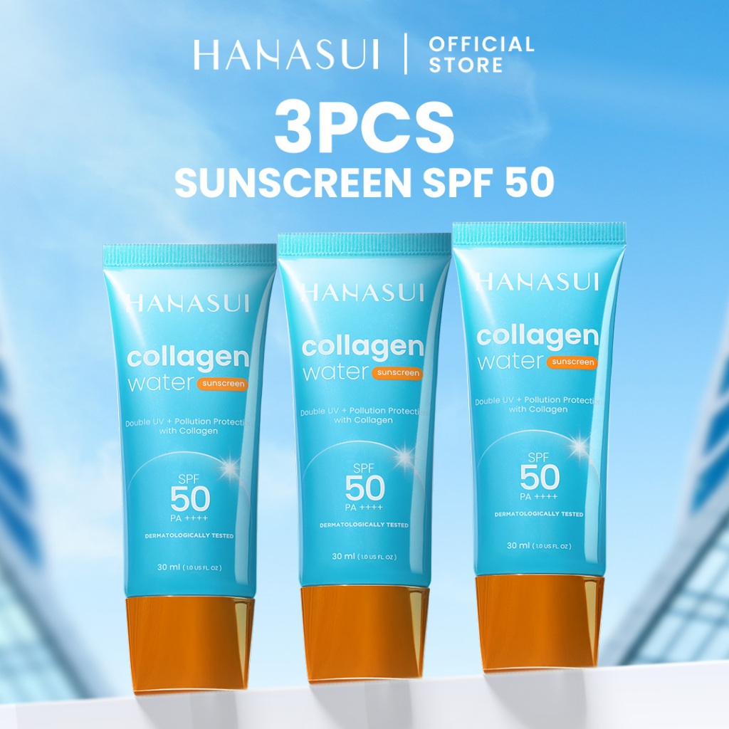 HANASUI Collagen Water Sunscreen SPF 50 PA++++ Foto 4