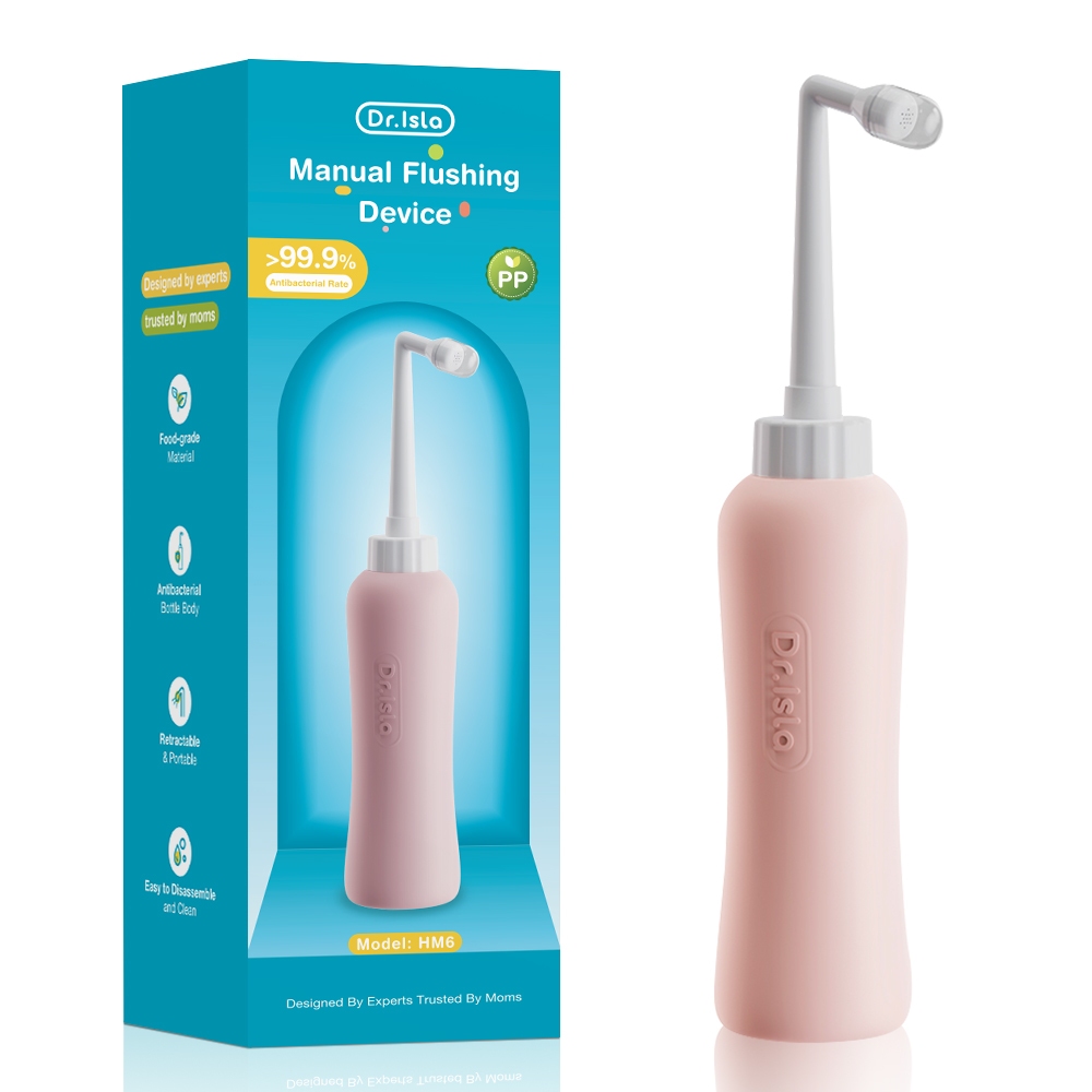 Dr.isla Bidet Portable 500ml Travel HM6 untuk Wanita Bersalin Bayi Wasir Foto 6