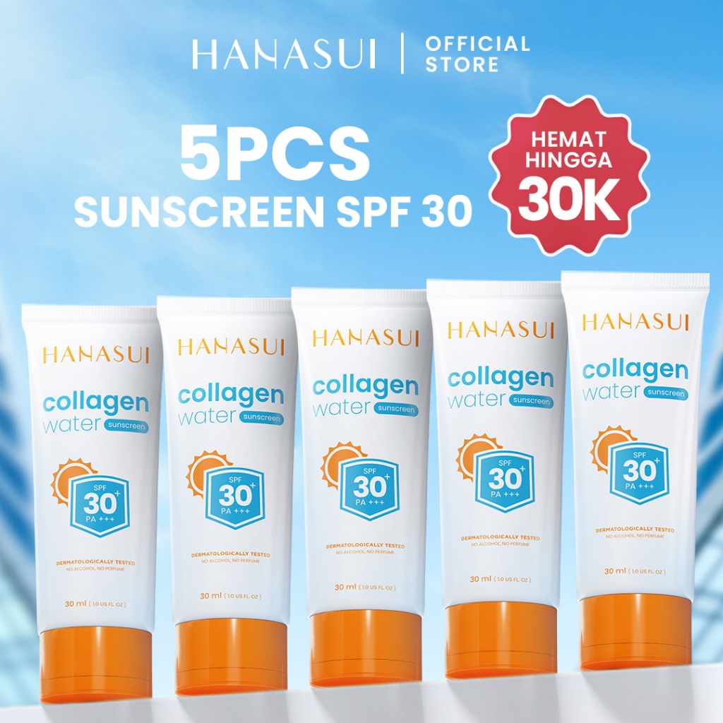 HANASUI Collagen Water Sunscreen SPF 50 PA++++ Foto 2