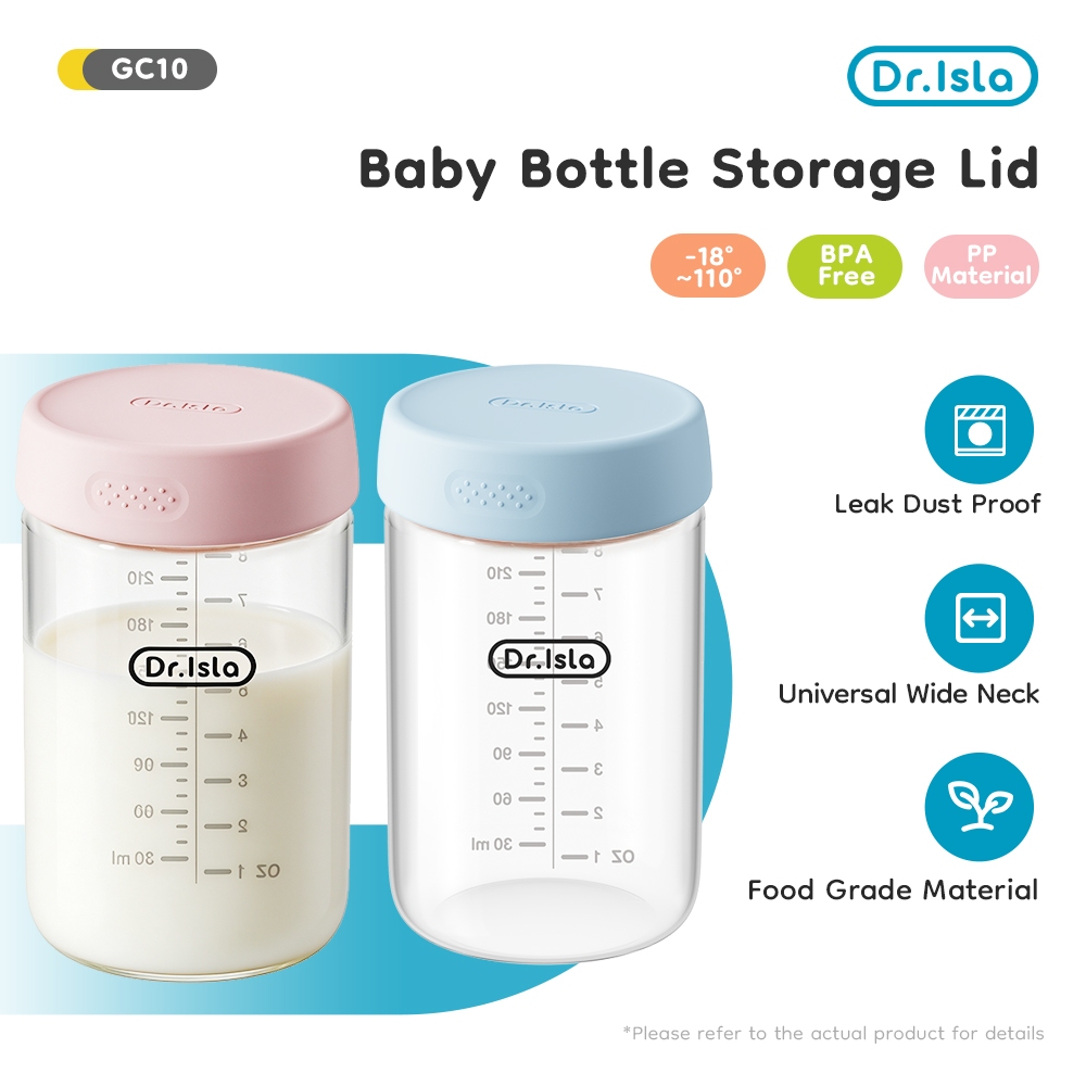 Botol ASI Kaca Dr.isla BPA Free
