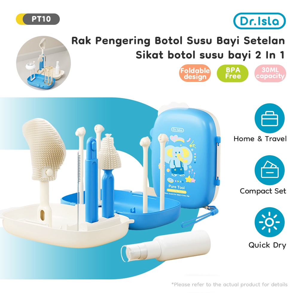 Dr.isla PT10 Botol Susu 2-in-1