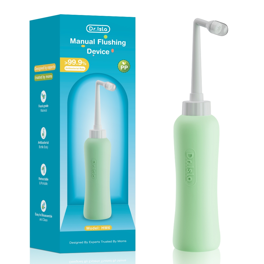 Dr.isla Bidet Portable 500ml Travel HM6 untuk Wanita Bersalin Bayi Wasir Foto 7